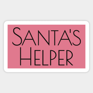 Santa's Helper Magnet